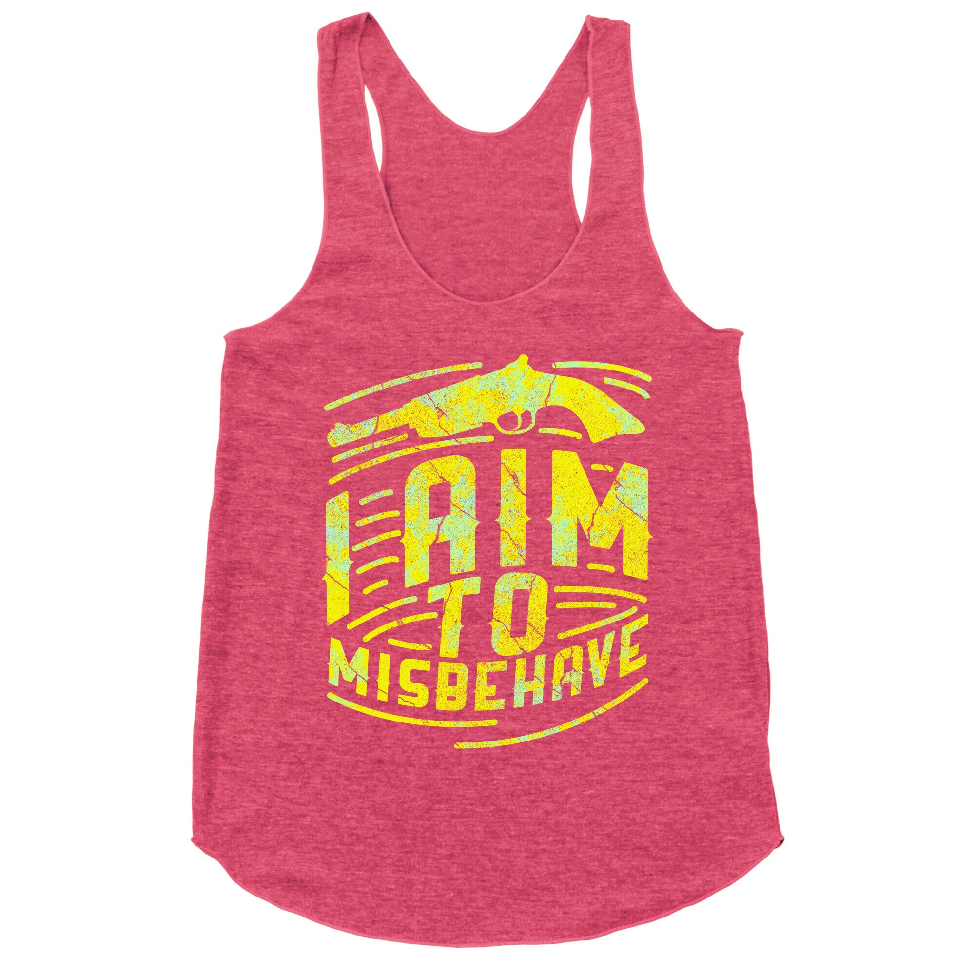 Misbehave (dark) Racerback Tank